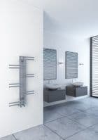 Eastbrook Bathrooms Pesaro Chrome 1005mm x 550mm Designer Towel Radiator